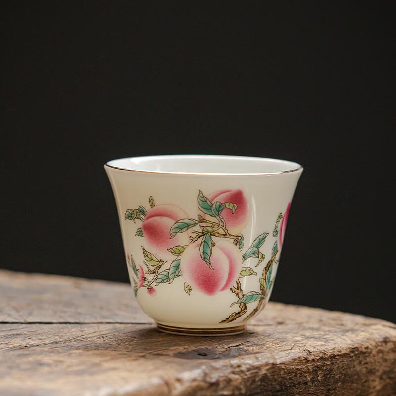 Chaxun Dehua Suet Jade White Porcelain Teacup