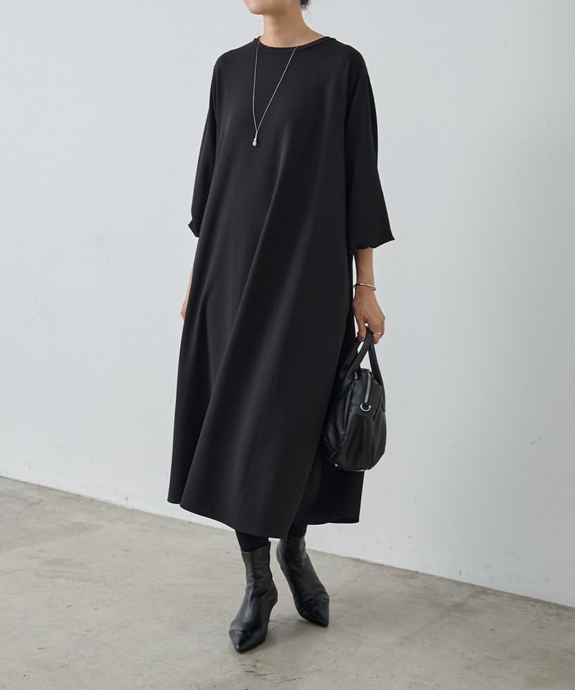 BEARDSLEY Size Black T-Dress BEZ1052309A0001, S,