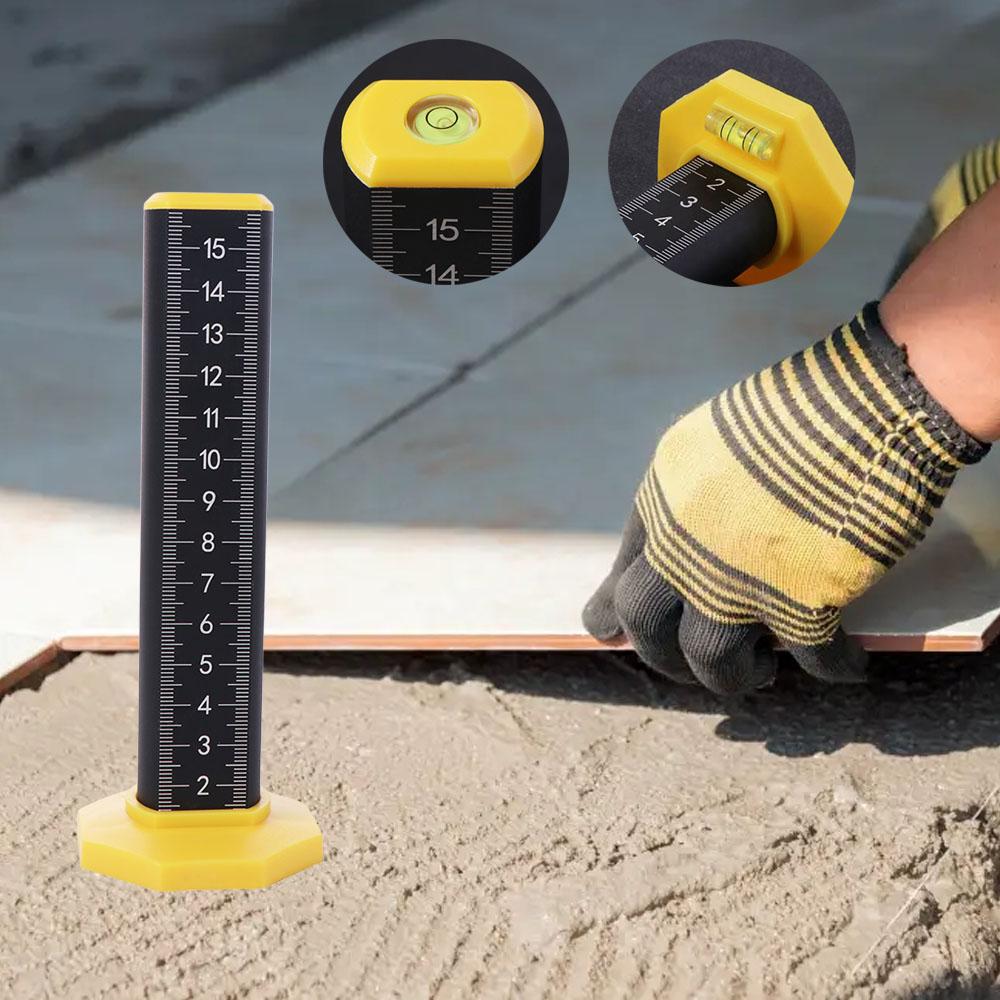 Light Steel Equal Height Ruler Magnetic Floor Tile Ruler Ceiling Leveling Ruler  Wall Tiling