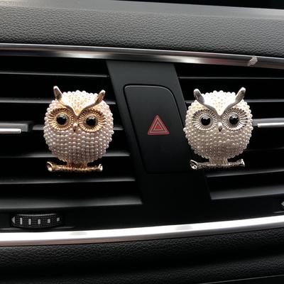 Lovely Owl Car Decorative Perfume Auto Air Vent Clip-on Freshener Cartoon Car Styling Accessories