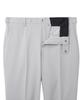 MUSINSA STANDARD Relaxed Tapered Hidden Banding Crop Slacks [Light Gray]