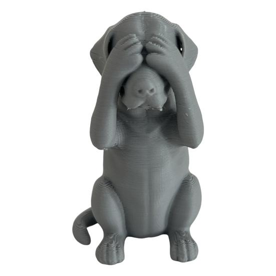 3D Printed Cat Figurine Kittens Hear Speak See No Evil Statue Miniature Cat Ornament Cat Lover Gift for Desk Shelf Cabinet Decoration