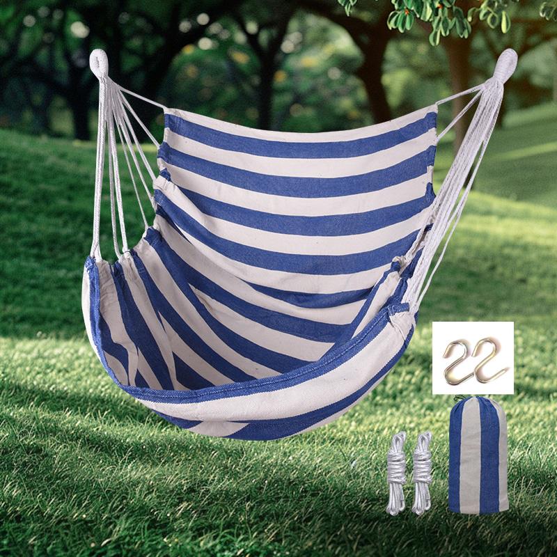 Canvas Swing Chair for Dorm Rooms and Bedrooms – Perfect for Students and Adults