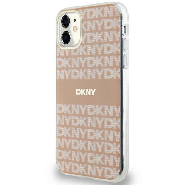 Dkny Dkhmn61Hrhsep Iphone 11 / Xr6.1 Różowy/Pink Hardcase Iml Mono & Stripe Magsafe
