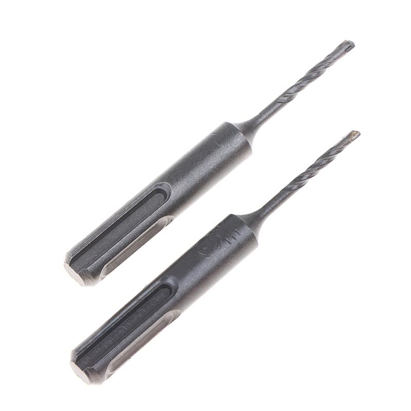 2/4/10Pcs 3Mm Concrete Sds Plus Drill Bit 85Mm Cutters Electric Hammer Drill Bit Cross Tips Round Shank