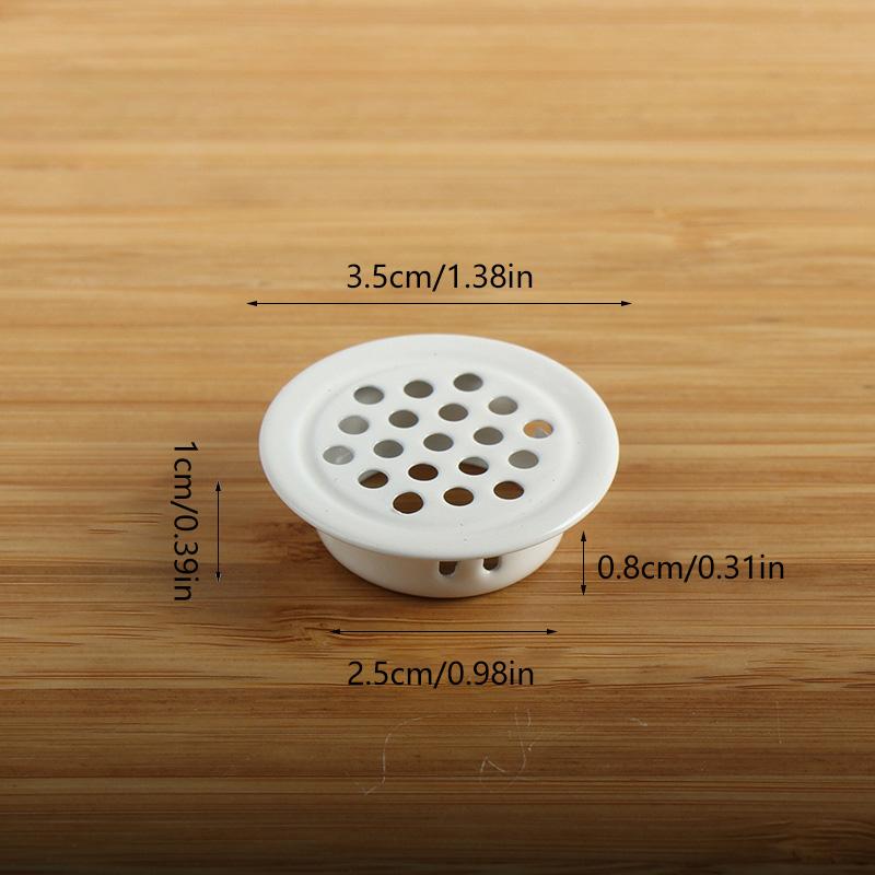 Round Mesh Hole Cover Stainless Steel Ventilation Cover For Wardrobe Cabinet Air Vent Louver Furniture Accessories Home Decor