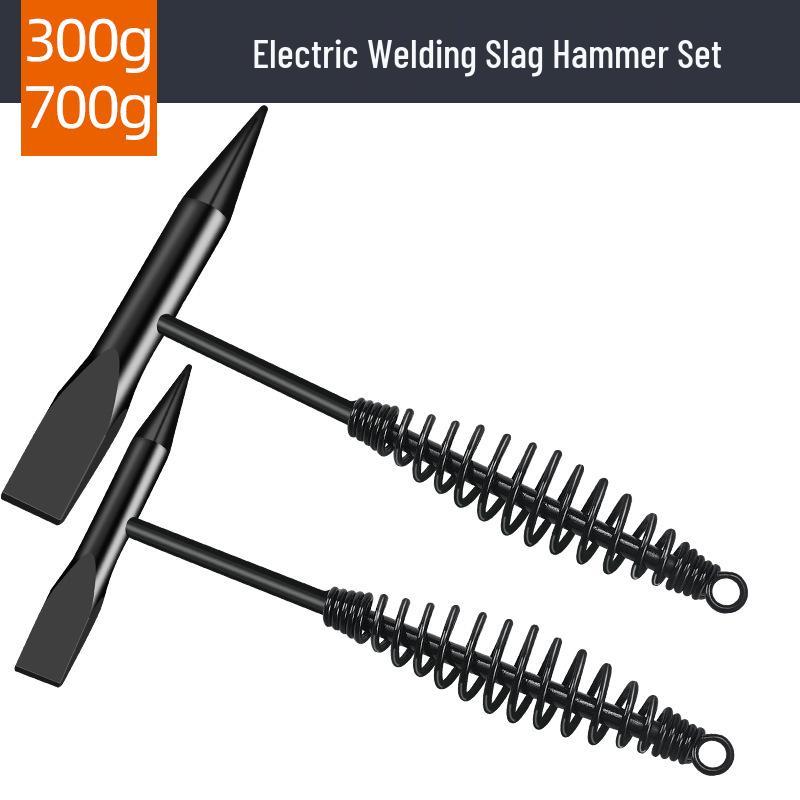 Electrician's Double Head Slag and Rust Hammer