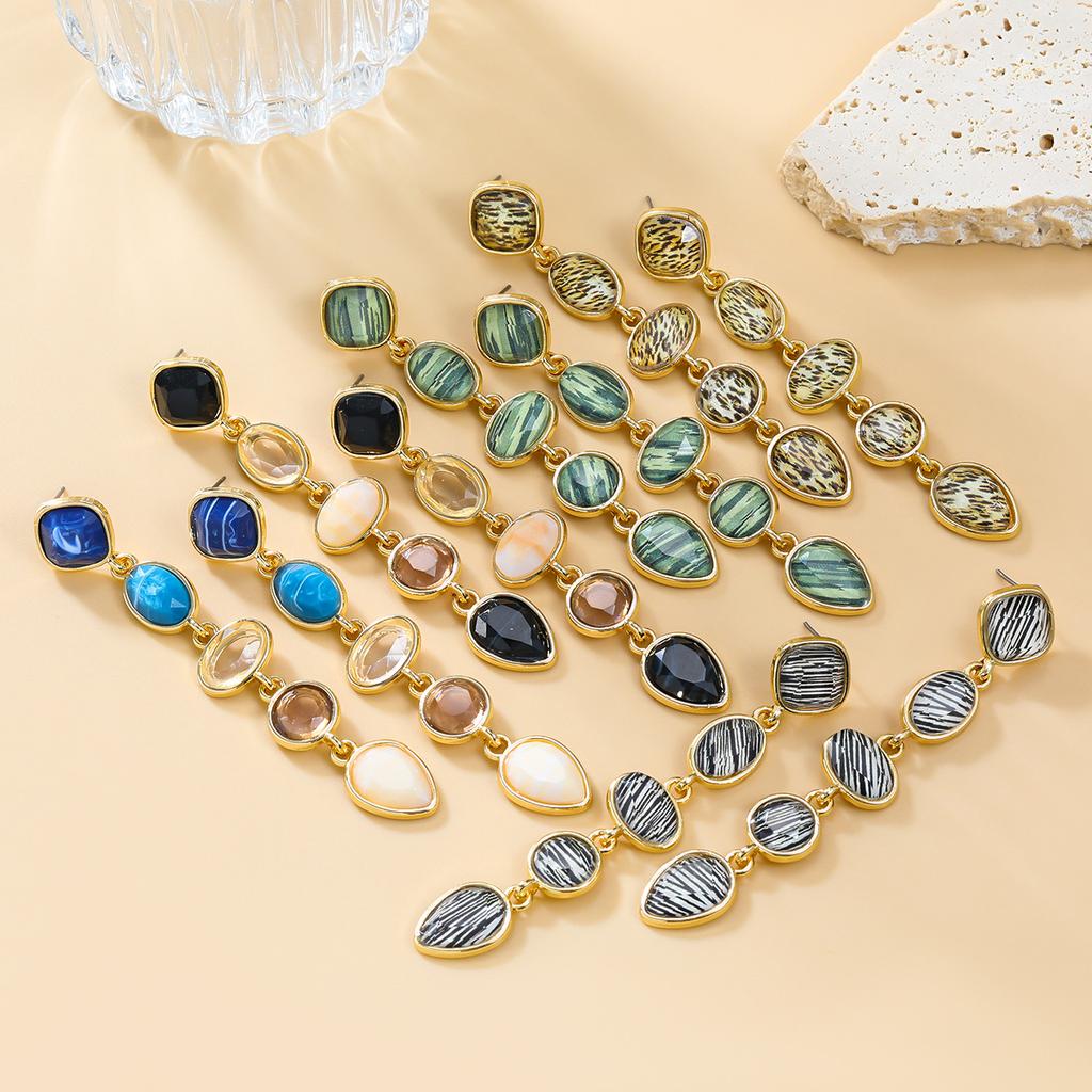 Women Dangle Earrings Long Statement Geometric Bohemian Jewelry Gifts