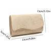 Samt Damen Abendtaschen Umschlagdesign Party Hochzeit Clutch Taschen Mit Schulterkette Abdeckung Handtaschen Metall Geldbörse