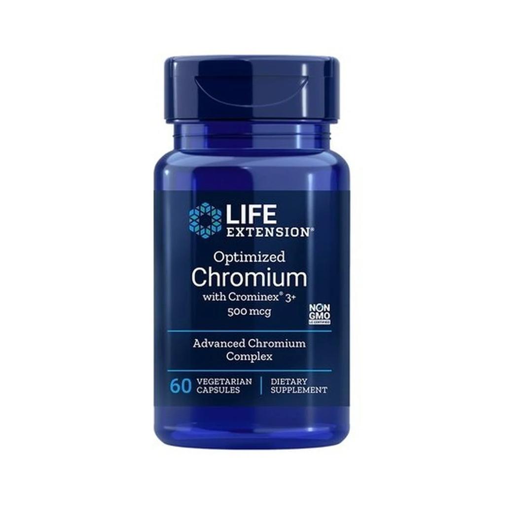 Optimized Chromium with Crominex 3+, 500mcg - 60 vcaps