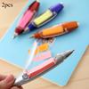 2pcs Creative Stationery Ballpoint Pen Lanyard Notes LED Lights Ballpoint Students School Supplies