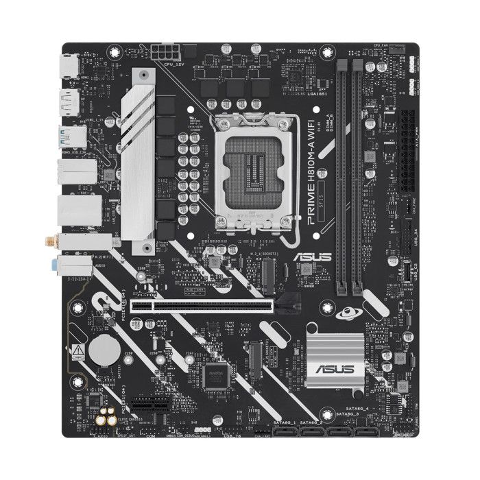 ASUS PRIME H810M-A Scheda Madre Micro ATX LGA 1851 DDR5 Wi-Fi per PC