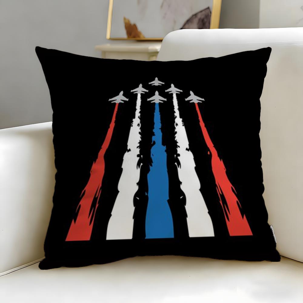 Classic Movie Top Gun Cushion Cover Soft & Easy-Wash Pillow Case – Versatile for Couch, Bed, Travel and Office
