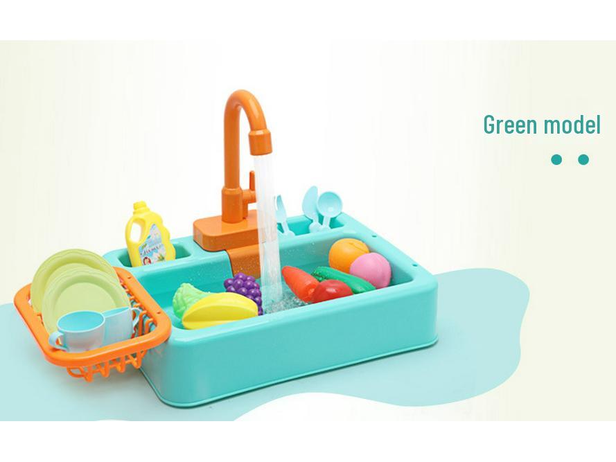 Educational Kitchen Role-Playing Dishwasher Toy for Kids