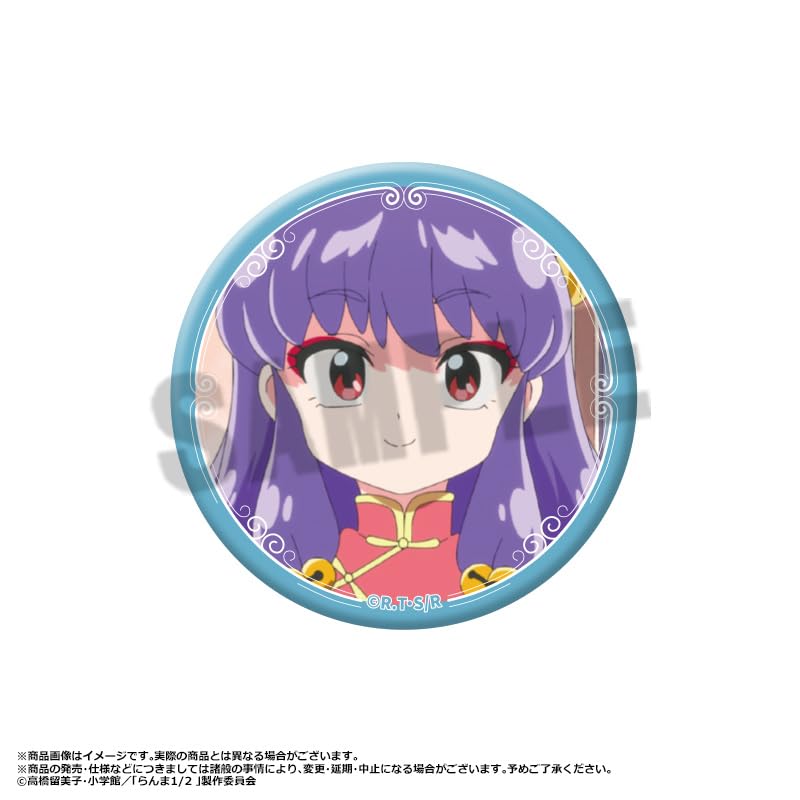 TV Anime "Ranma 1/2" Trading Can Badges Vol.1 10-Piece Box