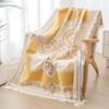 Brangdy Office Nap Tassel Throw Blanket