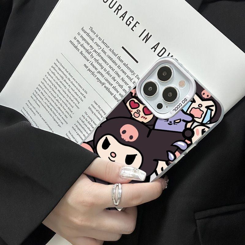 Explosive TEMU/Xiyin/TikTok Sanlio TK cat Hello Kitty for Apple 16 mobile phone case iPhone 15