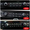 A/C Heater Button Key Caps Repair Kit Switch Button Cover For BMW 5/6/7 Series F07 GT F10 F11 F06 F12 F13 F01 F02 12/14pcs