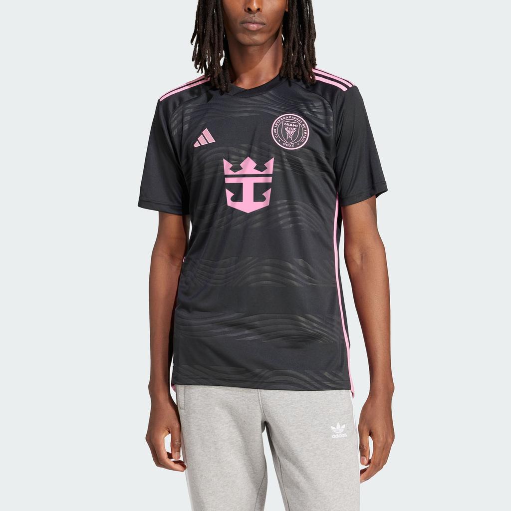 Adidas Inter Miami CF 23/24 Auswärtstrikot Schwarz/Bliss Pink Herren Streetwear IS4877