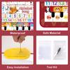 ABC Learning for Toddlers Learning Toys En/Spanish Electronic Interactive Wall Chart with Musical Alphabet Educational Gifts