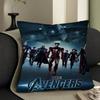 Marvel Wall Art Personalized Pillow Cover Kids Bedroom Wild Party Decor Pillowcase Kid Birthday Shower Gift