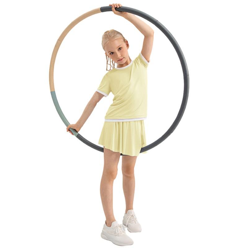 Children Girls' Sports Short Skirt Yoga Skirts Culottes