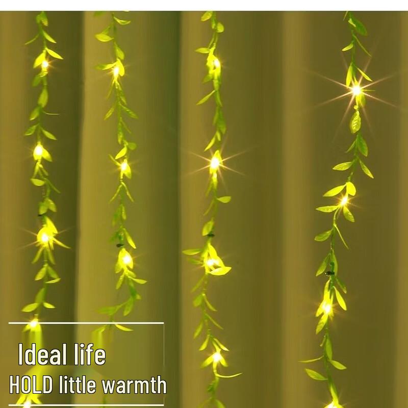 OEING Solar Vine Copper Wire String Lights