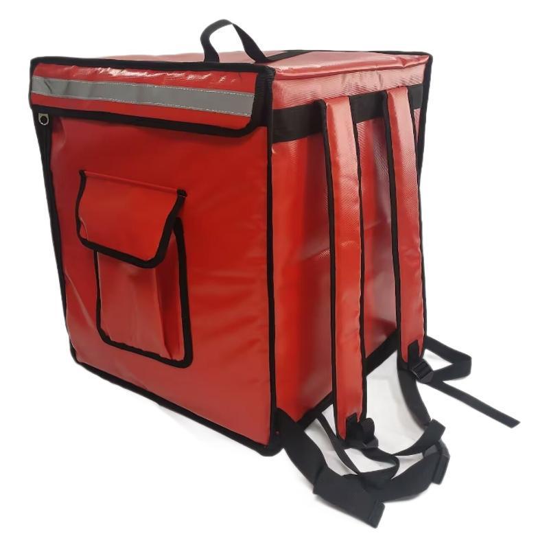 Zaino termico da asporto per pizza, grande capacità 42L/62L, borsa a spalla doppia portatile per esterni