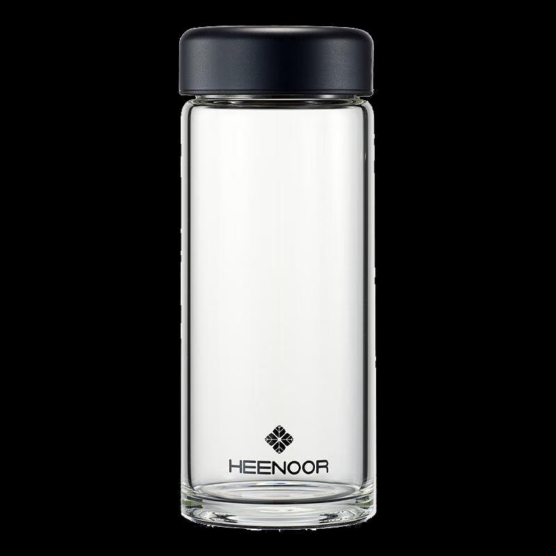 Xinuo N-6116 Portable Borosilicate Glass Water Bottle 460ml