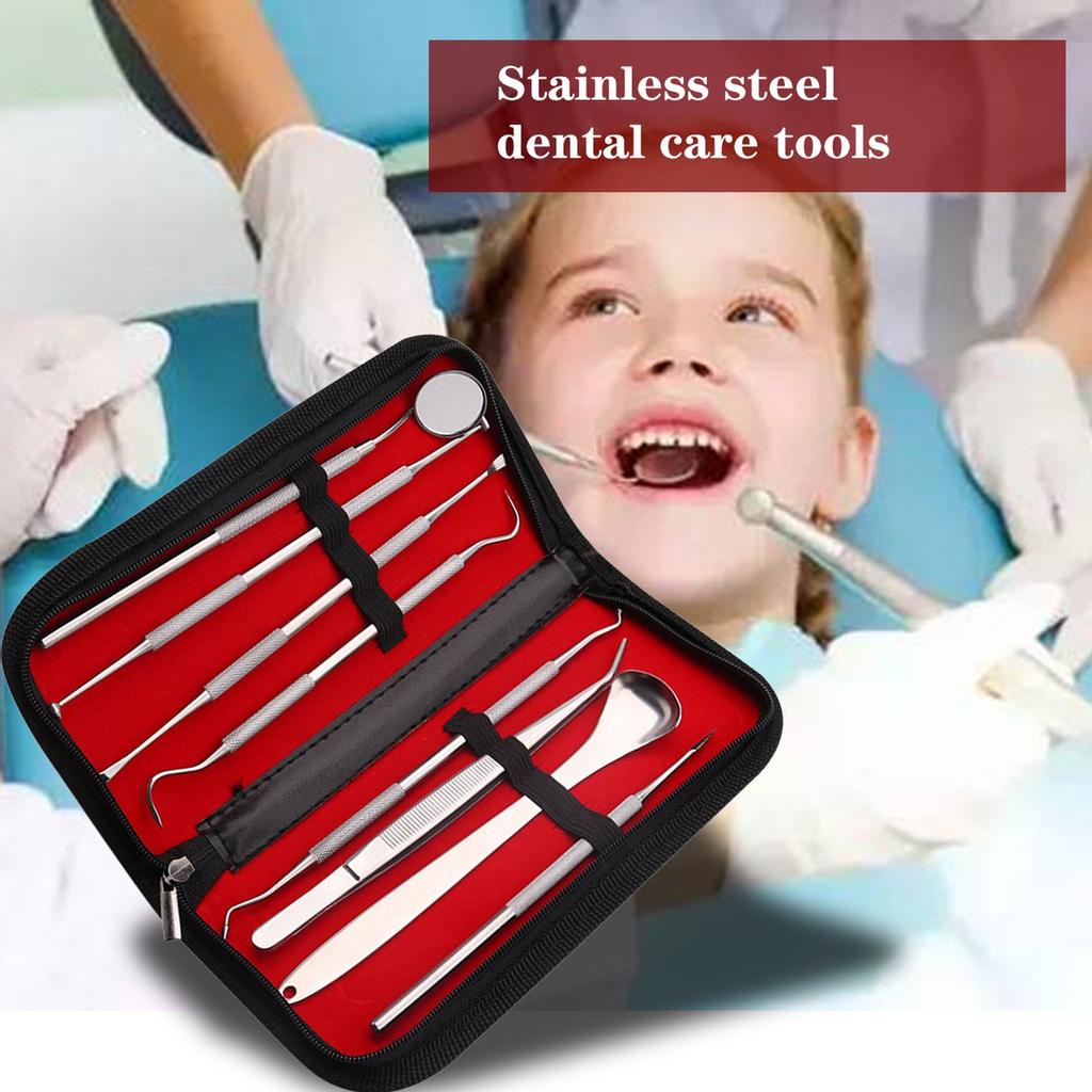 Buy Dental Tools Dog Tooth Stones Stainless Steel Tongue Scraper Oral