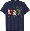 Dabbing Santa Elf Unicorn Christmas Costume Squad Kids Boys Unisex Xmas Gifts TShirt Funny DabbingElf Family Matching Tee Tops