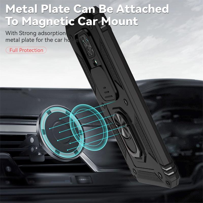 For Xiaomi Redmi Note 9S Case Magnetic Holder Ring Armor Shockproof Cases for Xiomi Redmi Note 9 Pro 9Pro Max Note9S Back Cover