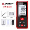 SNDWAY Laser-Entfernungsmesser Digitaler Entfernungsmesser mit Entfernung, Fläche, Volumen, Selbstkalibrierung, Professionelles Laser-Maßband