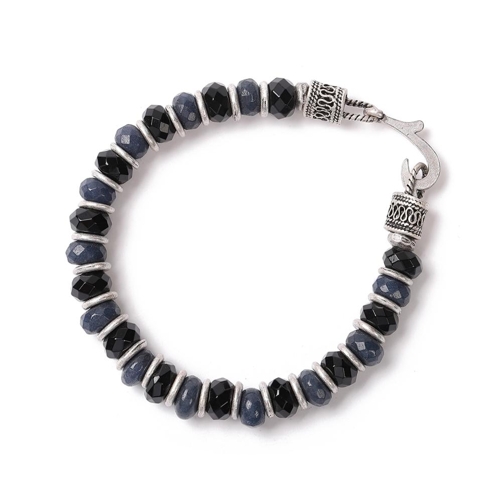 Qoocobb Onyx & Agate Mix Classic Bracelet Gemstone Classic-02