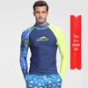 SBART Men's Quick-Dry Sun Protection Split Surf & Dive Suit Top