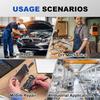 Automotive Brake Pipe Flaring Tool Kit 3/16'' Double Flare Adapter 45-Degree Universal Brake Line Flare Tools Car Repair Tool