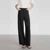 ELLE Commuter Simple Versatile Comfortable Straight Leg Casual Pants Women Bottoms L8SKS319