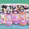 Cartoon Purple Rice Resin Accessories For Diy Crafts Hair Ties And Hair Clips