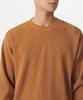 MUSINSA STANDARD Waffle Relaxed Crew Neck Long Sleeve T-Shirt [Terracotta]