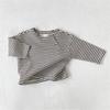 Baby T-shirts for Boys Girls Cotton Long Sleeve Striped Baby's Clothing Casual Spring Toddler Clothes Tops 3-36M T Shirt