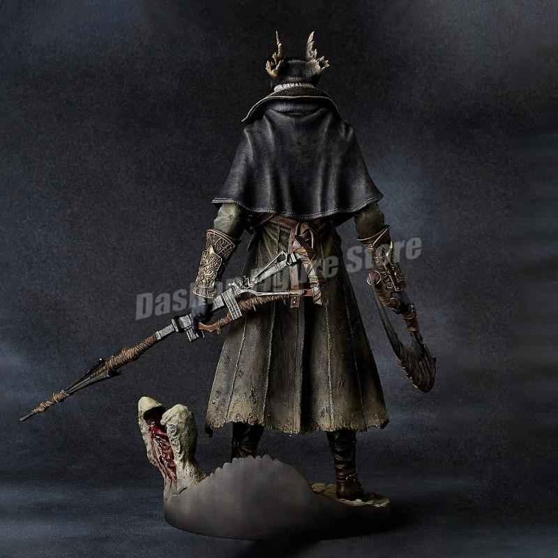 Bloodborne The Old Hunters Action Figure Statue 31cm Collection Ornaments Game Hunter Eileen The Crow Henryk Figurine Model Toys