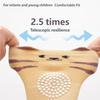 3/6 Pairs Kids Knee Pads Thick Padding Impact Protection Elastic Fit Comfortable for Baby Learning to Walk