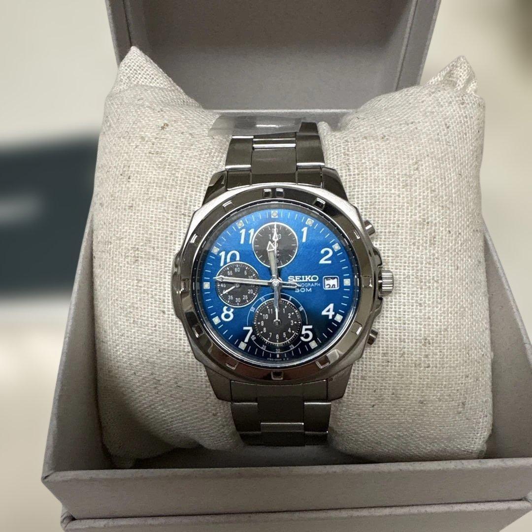 SEIKO 1/20 second chronograph CHRONOGRAPH QUARTZ wristwatch