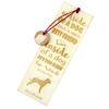 Bloodhound, St. Hubert Hound, Sleuth-hound - Dog Bookmark, Personalized Bookmark, Gift for Bookworm from Art-Dog Brand