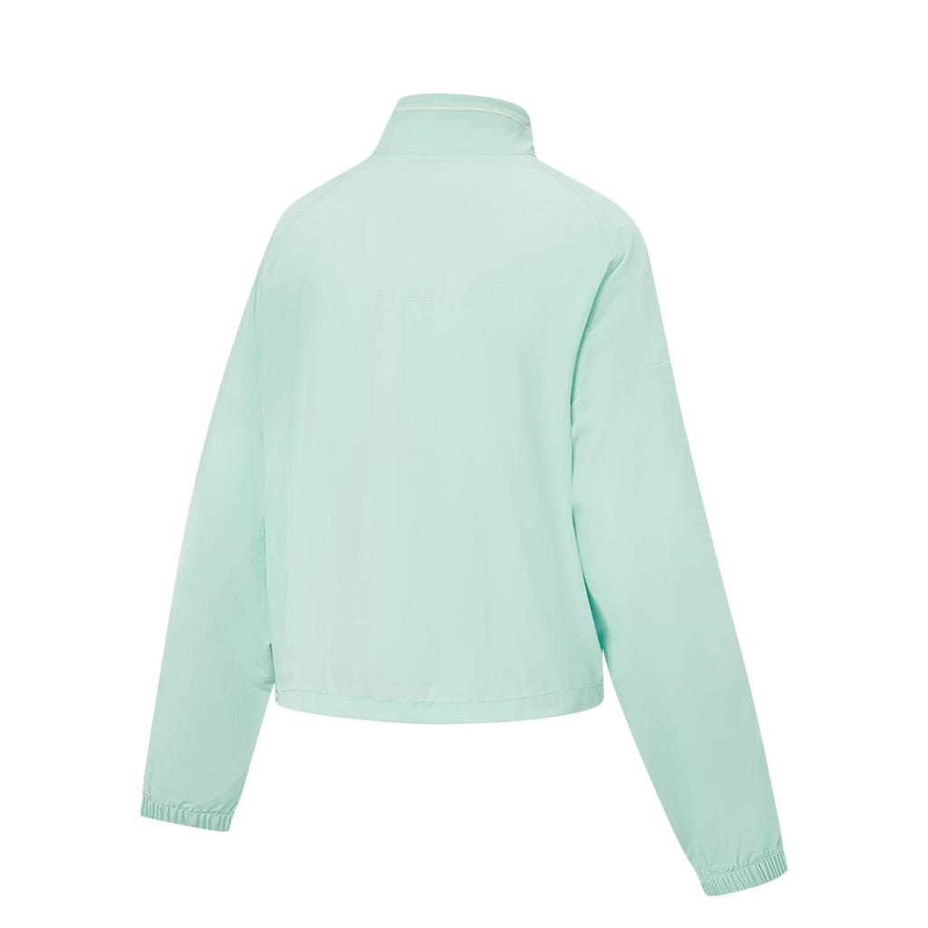 Li Ning Fitness Serie Lockere Sport-Windjacke mit Stehkragen für Damen Oberbekleidung AFDW758-3