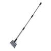 Multifunctional Garden Cleaning Shovel Flat Spade with 47.2in Adjustable Detachable Handle Floor Snow Ice Scraper for Weeding Lawn Edging