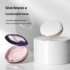 1 Pcs Braces Case With Mirror Dental Retainer Box Case Magnetic Aligner Mouth Guard Container For Teeth Travel False Denture Box