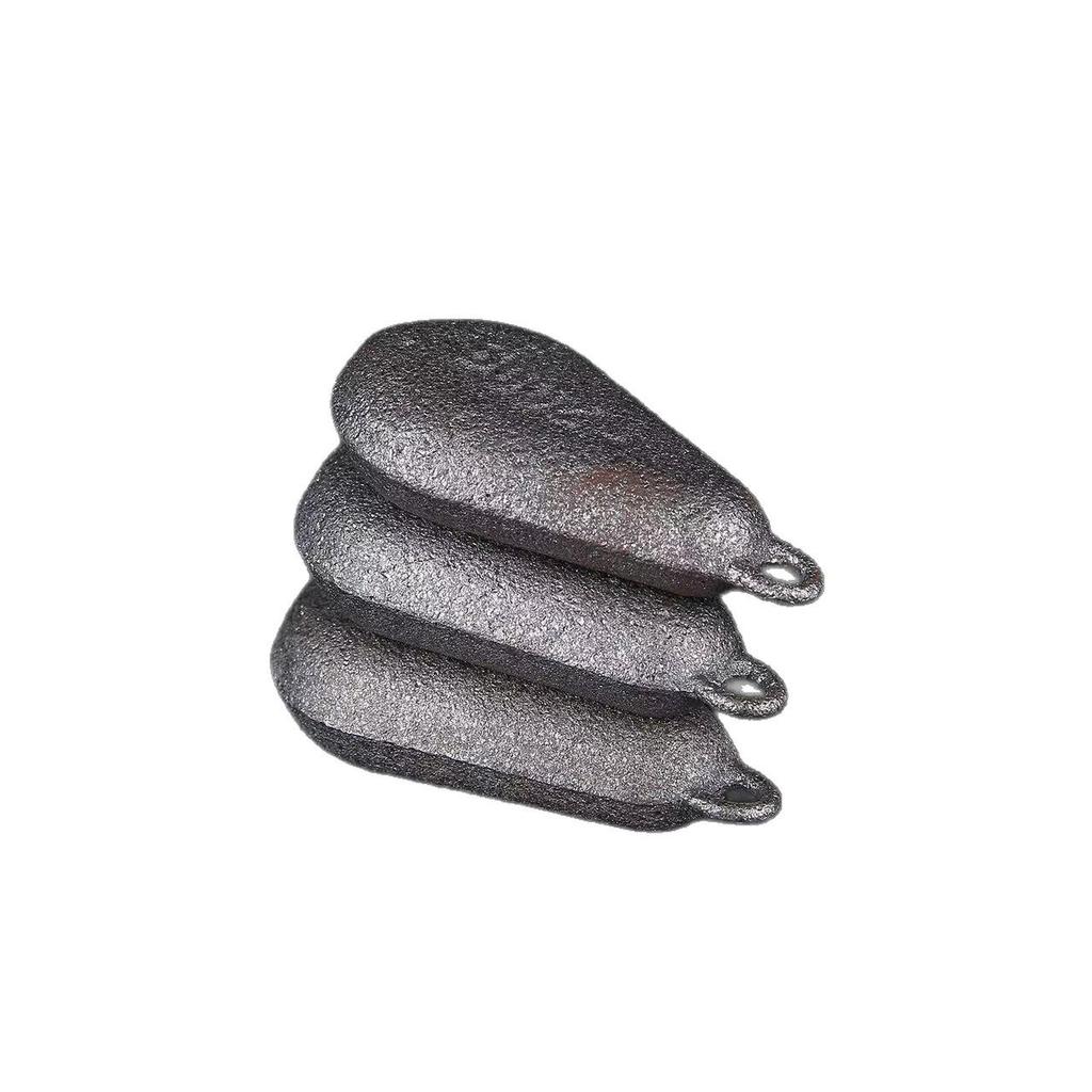 Umweltfreundlicher Flachblei-Angelsink mit Öse für See- und Bootsangeln