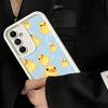 Phone Case for Samsung Galaxy A17 A16 A15 A14 A13 Funny Cute Cartoon Duck A56 A36 A26 A55 A35 A25 A54 A34 A24 A53 A33 A23 A07 A0
