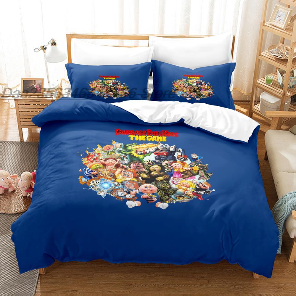 Garbage Pail Kids Bedding Collection Single Twin Full Queen King Size Bed Collection Teenager Bedroom Linen Set 3D Anime Bed Sheet Set